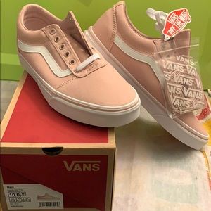 Vans (canvas) Sephia Rose size 10w